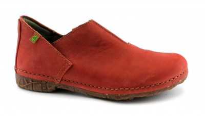 EL NATURALISTA N919 ANGKOR caldera rosso scarpe donna pedula pelle zip
