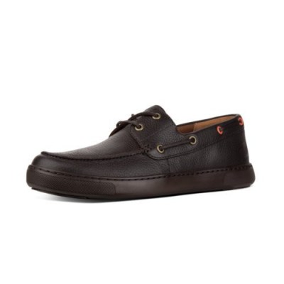 FitFlop LAWRENCE BOAT SHOES CHOCOLATE CO